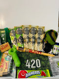 Ultimate Green Stoner Gift Box | Perfect for Birthdays | Perfect Gift for Stoners | Gifts for Smokers | 420 Gifts