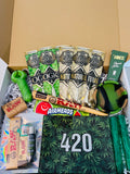 Green Stoner Gift Box | Perfect for Birthdays | Perfect Gift for Stoners | Gifts for Smokers